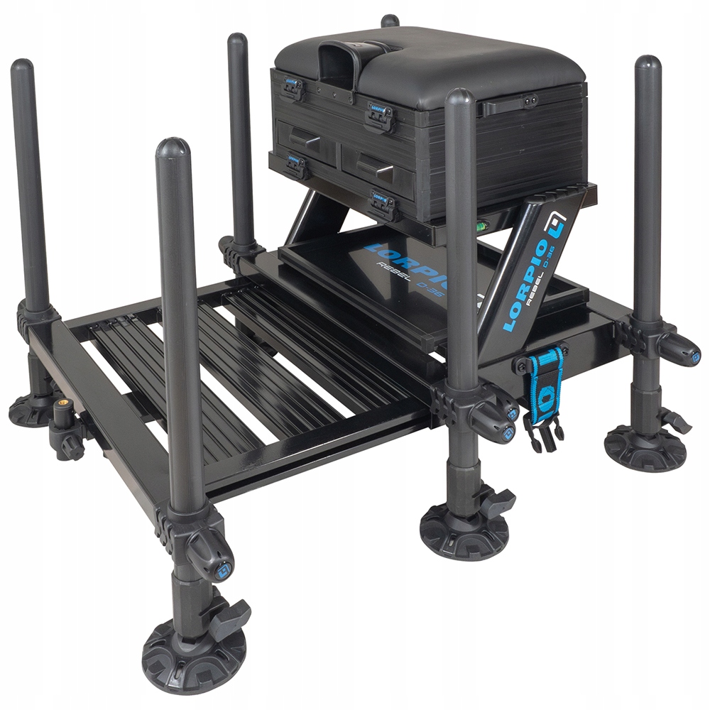 Kosz wędkarski Lorpio Rebel D-36 z platformą siedzisko wędkarskie wyczynowe