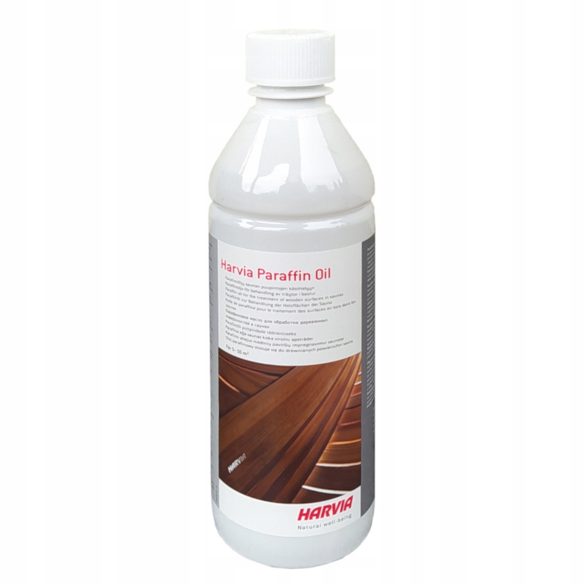 Parafínový Olej Pro Impregnaci Saunového Dřeva Harvia 500 ML 0,5 L