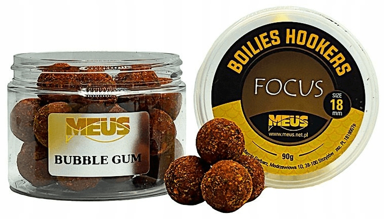 Kulki haczykowe na Karpia Meus Focus 18mm Guma Balonowa