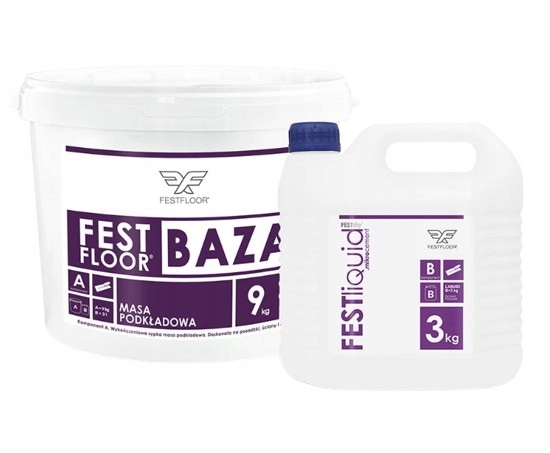 Festfloor Baza 9+3 kg podklad pod mikrocement velikost kameniva L