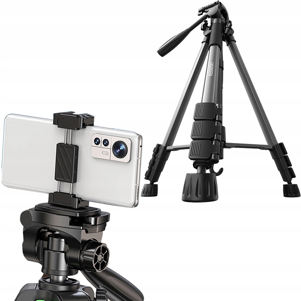 Držák, selfie tyč, tyč, tripod, Ugreen, stativ pro fotoaparát a telefon