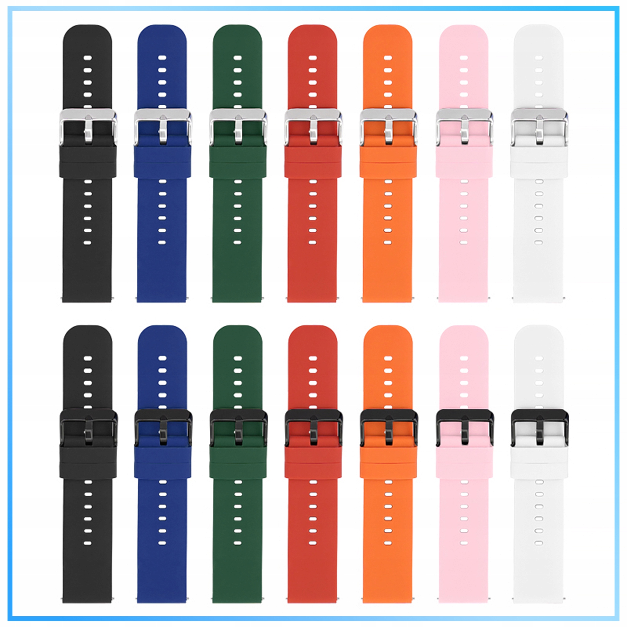 PASEK DO ZEGARKA PASEK DO SMARTWATCH 20mm Producent Polax