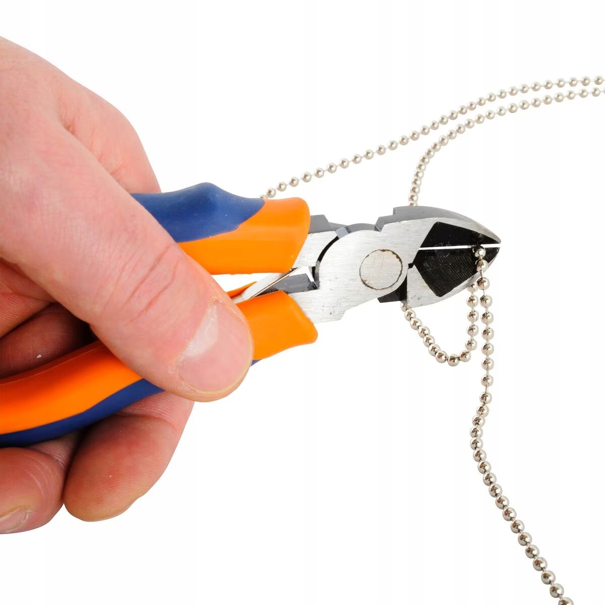 Łańcuszek kulkowy 3,2mmx0,6m niklowany łańcuch Średnica ogniwa 0 mm