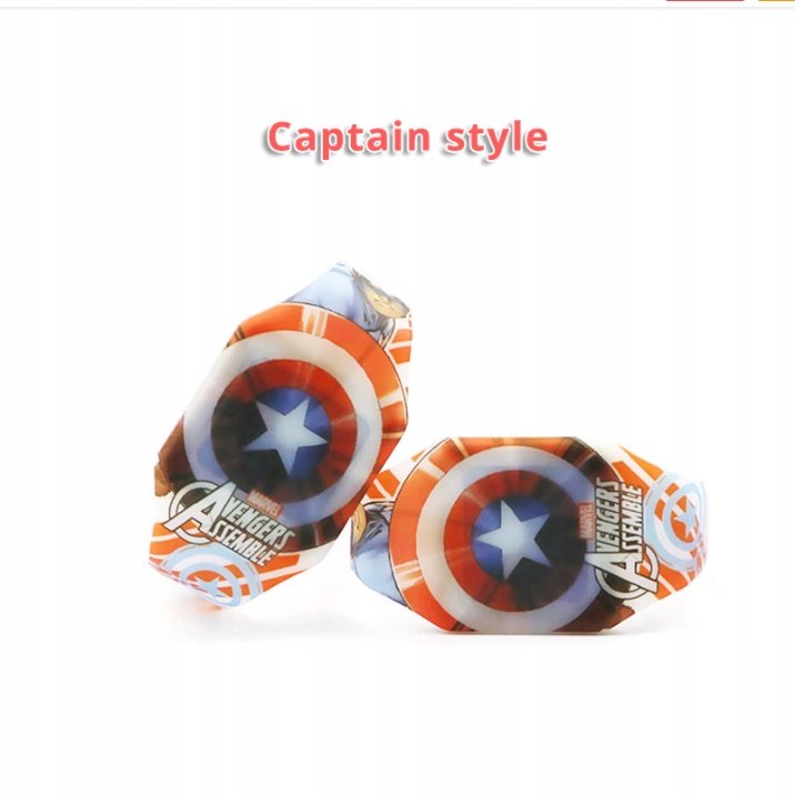 Zegarek CAPITAN AMERICA LED ŚWIECĄCY W CIEMNOŚCI Rodzaj cyfrowe