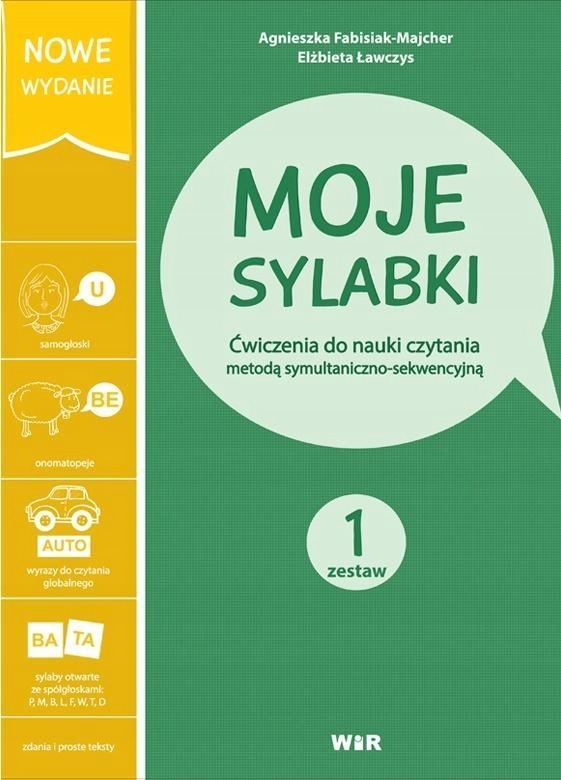 

Moje sylabki Zestaw 1 Fabisiak-Majcher, Ławczys