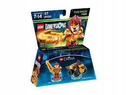 Lego Dimensions 71222 Zábavný Paket Lego Chima Laval