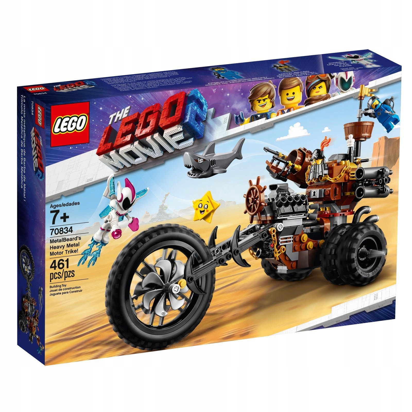 Lego Movie 70834 Tříkolka Kovovouse Nové