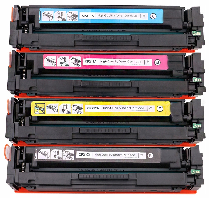 

4x Toner Do Hp LaserJet Pro 200 Color Mfp M276nw