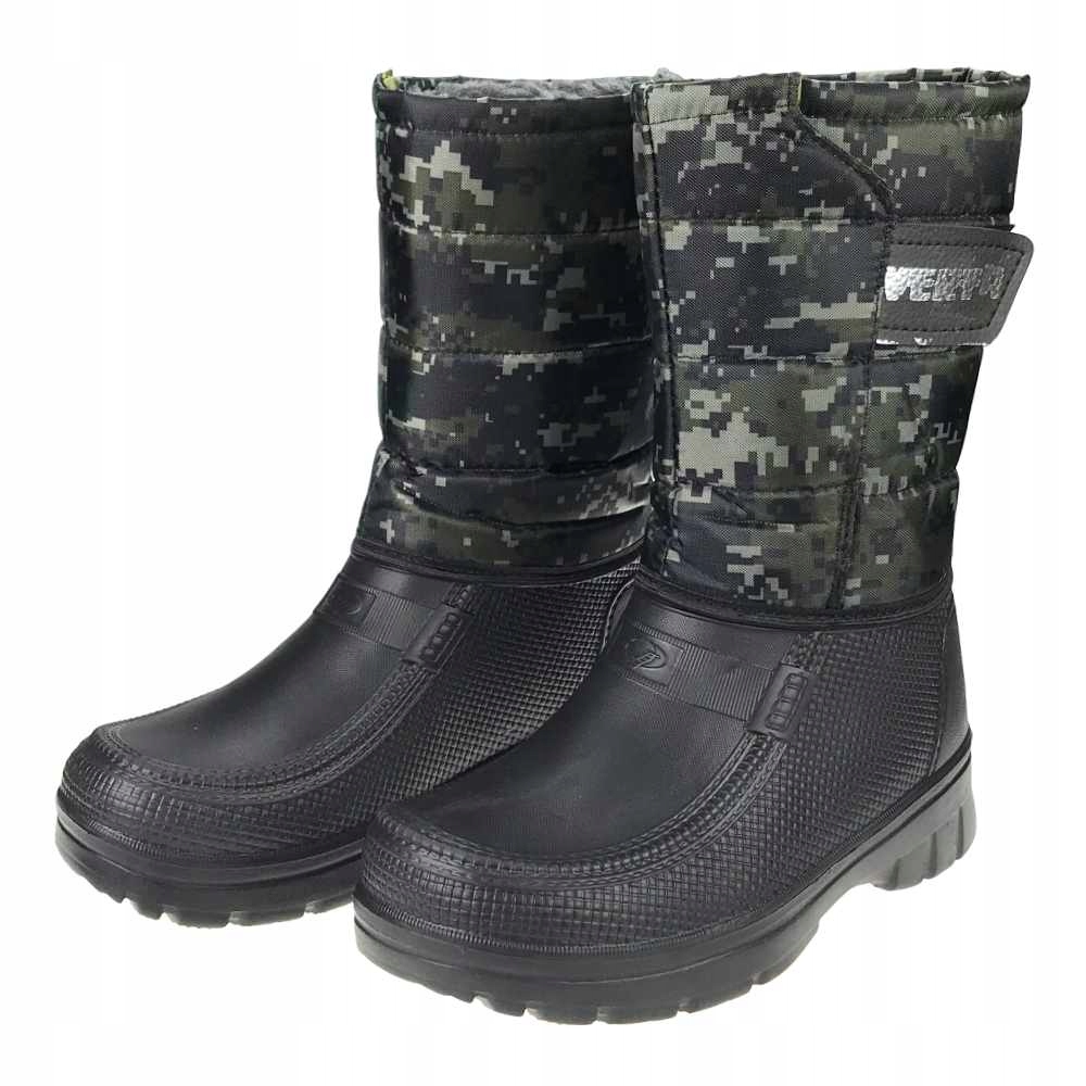 

Kalosze piankowe buty ocieplane Flash Moro 46