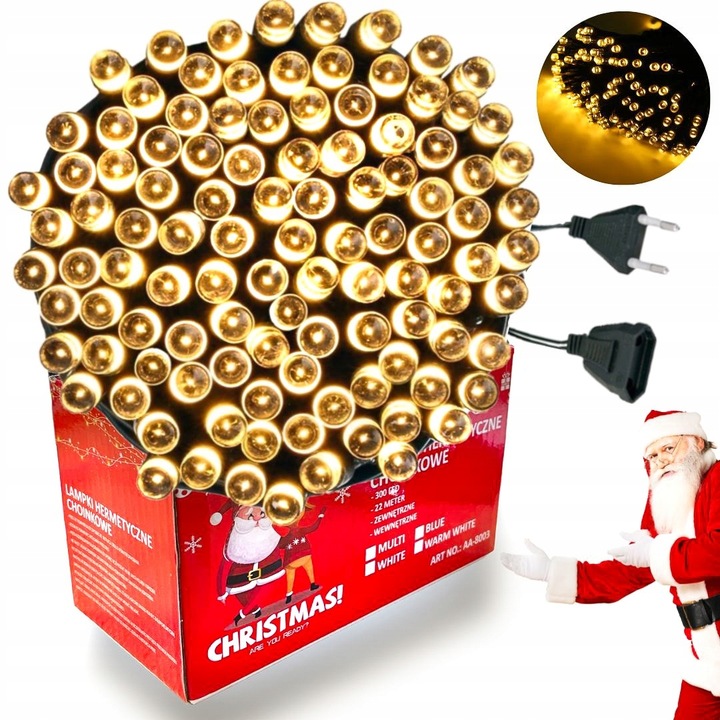 

Lampki Led Choinkowe Led Świąteczne Białe Ciepłe