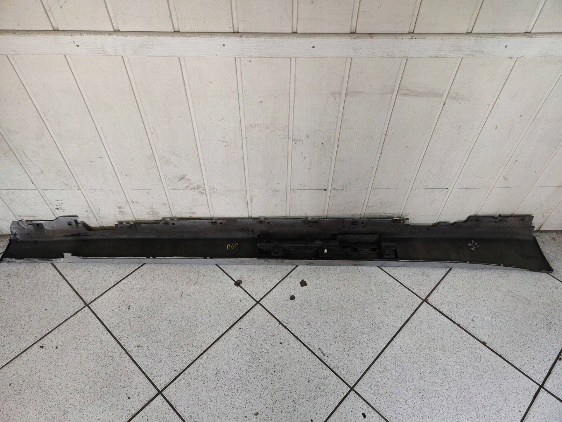 moulding threshold exterior left side BMW 3 F30 2013