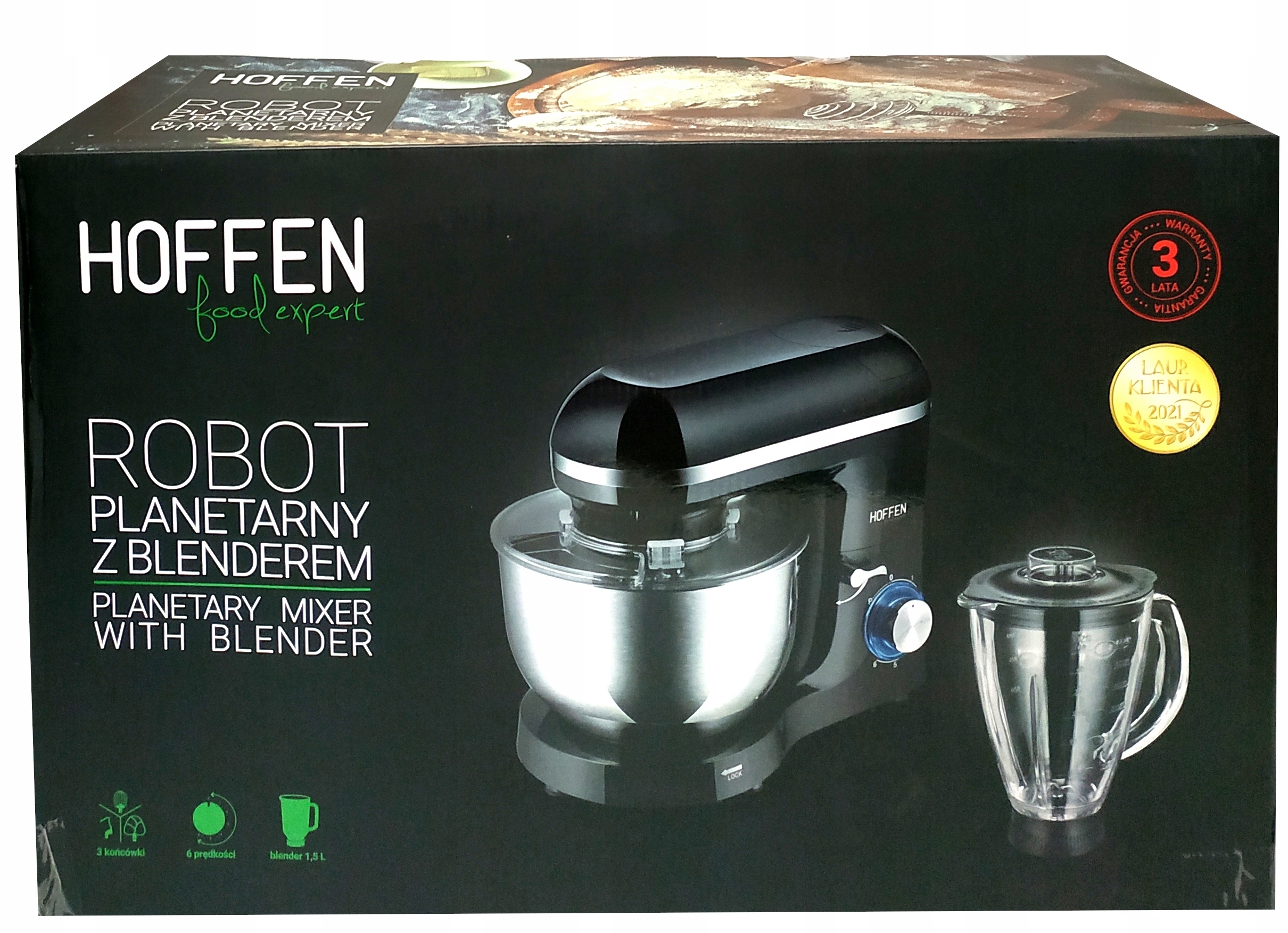 

Robot Planetarny Z Blenderem Hoffen