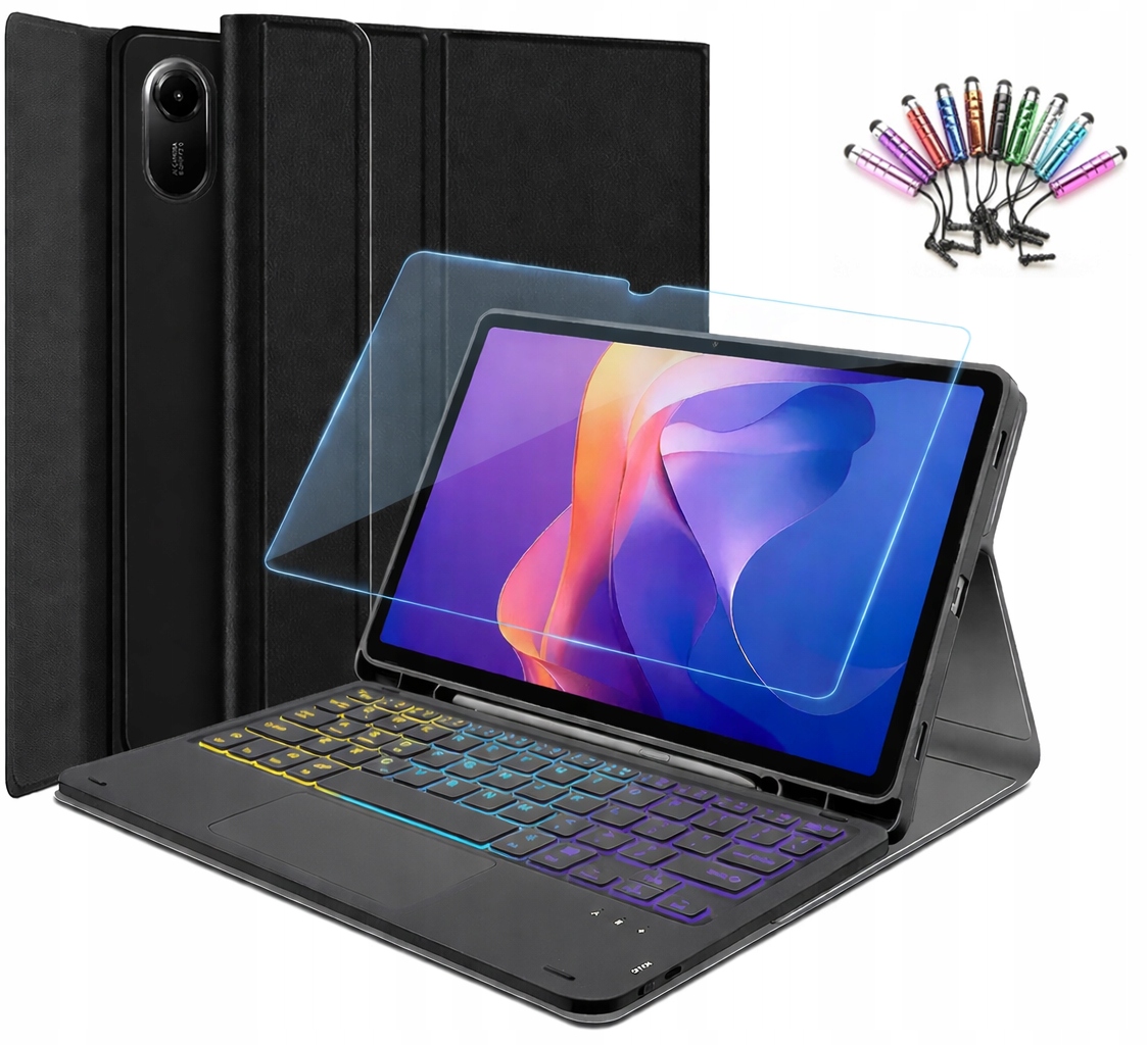 Etui Z Klawiatura Touchpad Do Xiaomi Redmi Pad 2 11" Szkło Rysik