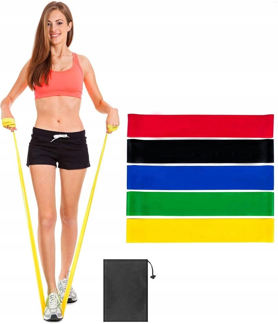 

Gumy Oporowe Do Ćwiczeń Treningowe FITNESS-5 Gum