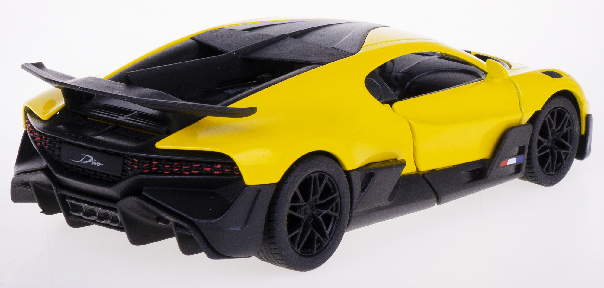 BUGATTI DIVO MODEL METALOWY KINSMART 1:36 ŻÓŁTY Marka Kinsmart