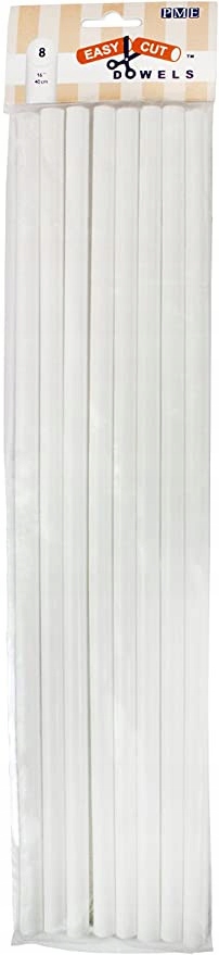 

Wsporniki do tortów piętrowych Pme 40 cm, 8szt