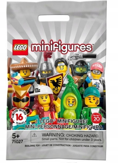 LEGO MINIFIGURES 71027 Seria 20 Space Fan Marka LEGO