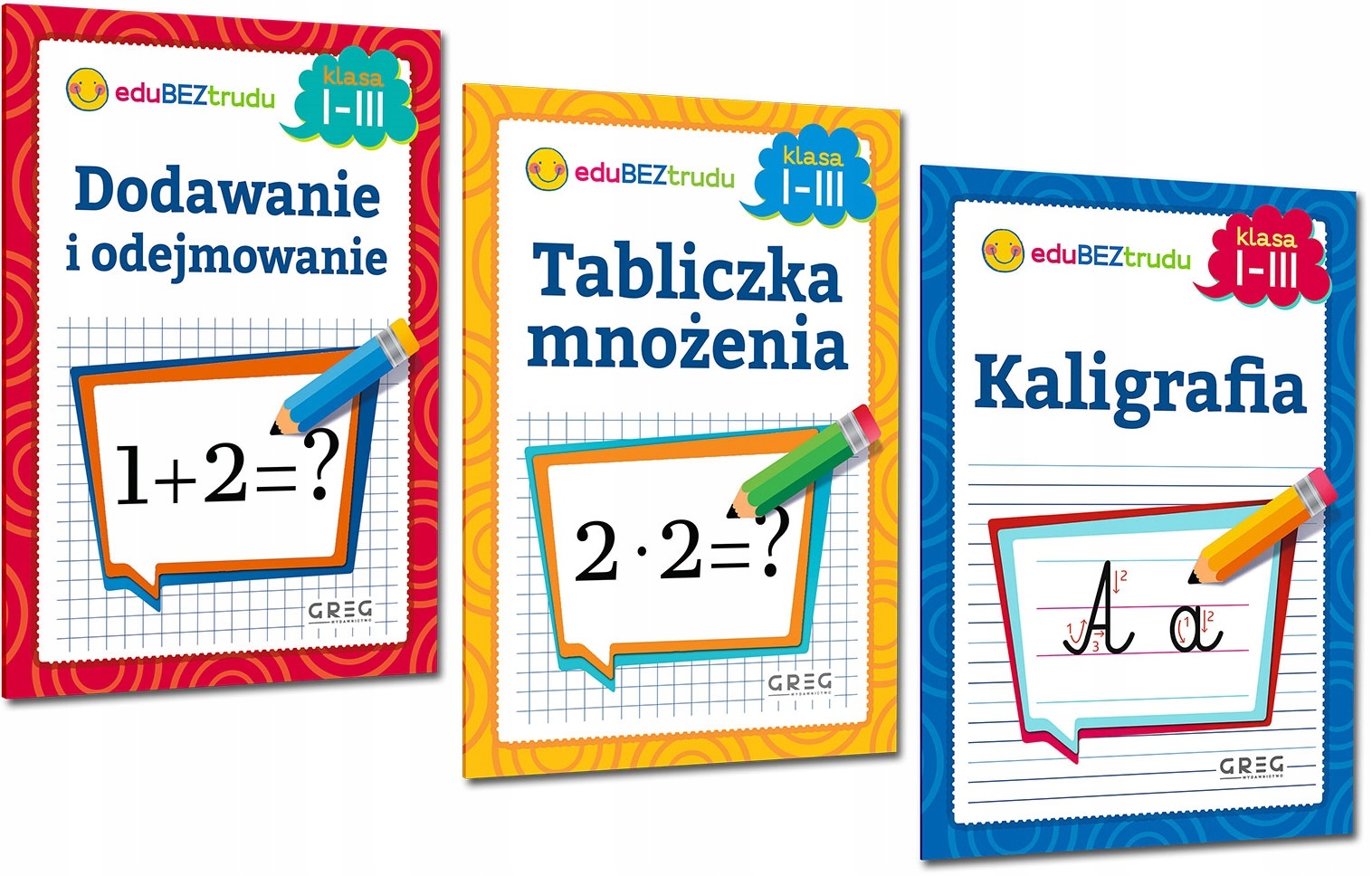 

Dodawanie Odejmowanie Mnożenie Kaligrafia 3 Tomy
