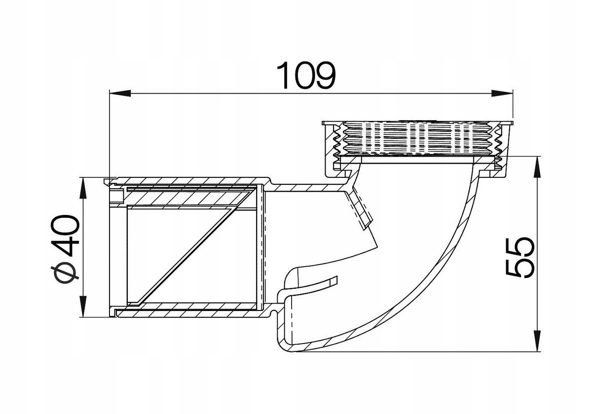 SYFON UMYWALKOWY - BIDETOWY NISKI Marka Excellent