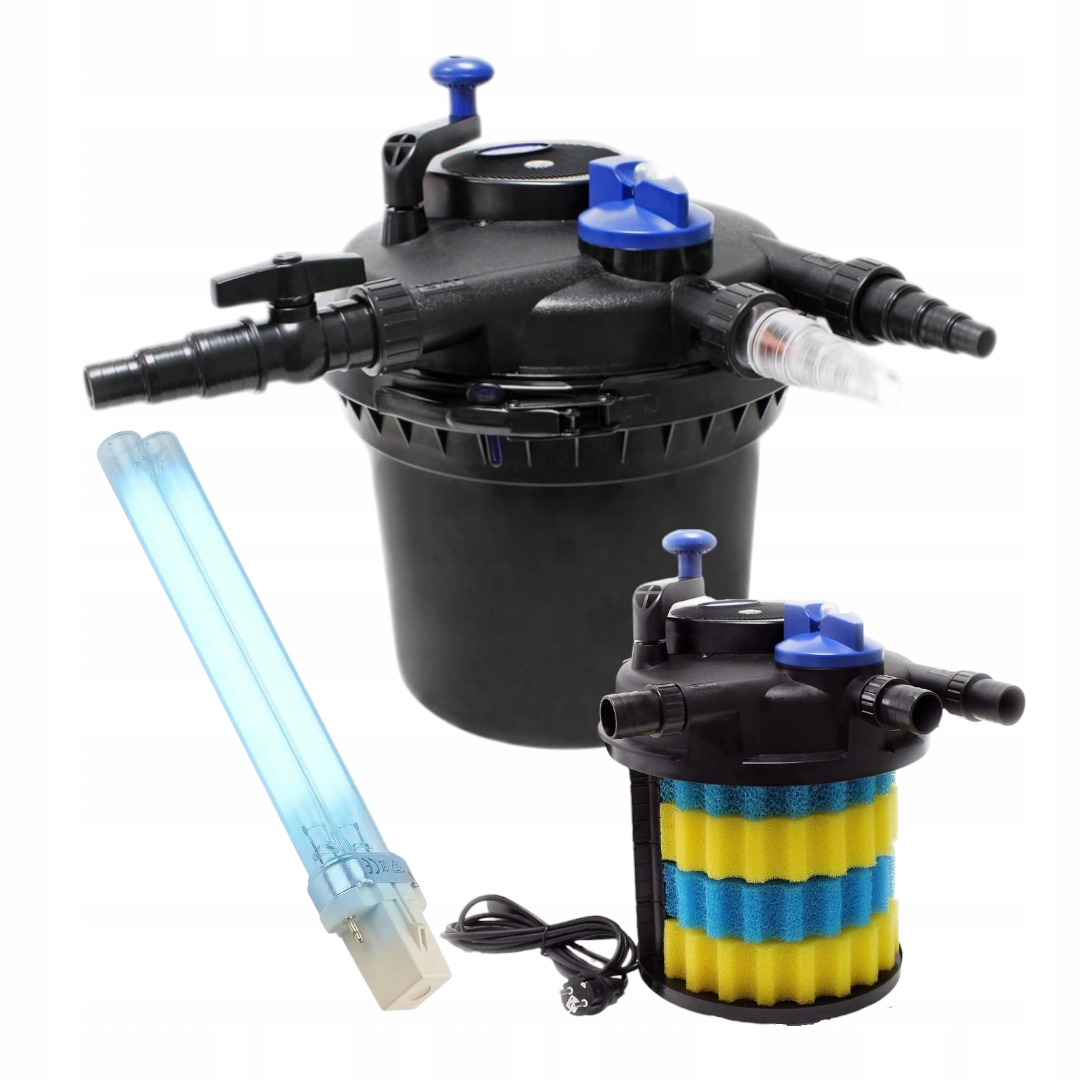 Filtr ciśnieniowy Samoczyszczący SunSun CPF-5000 Uv-c 11W oczko wodne 8000L
