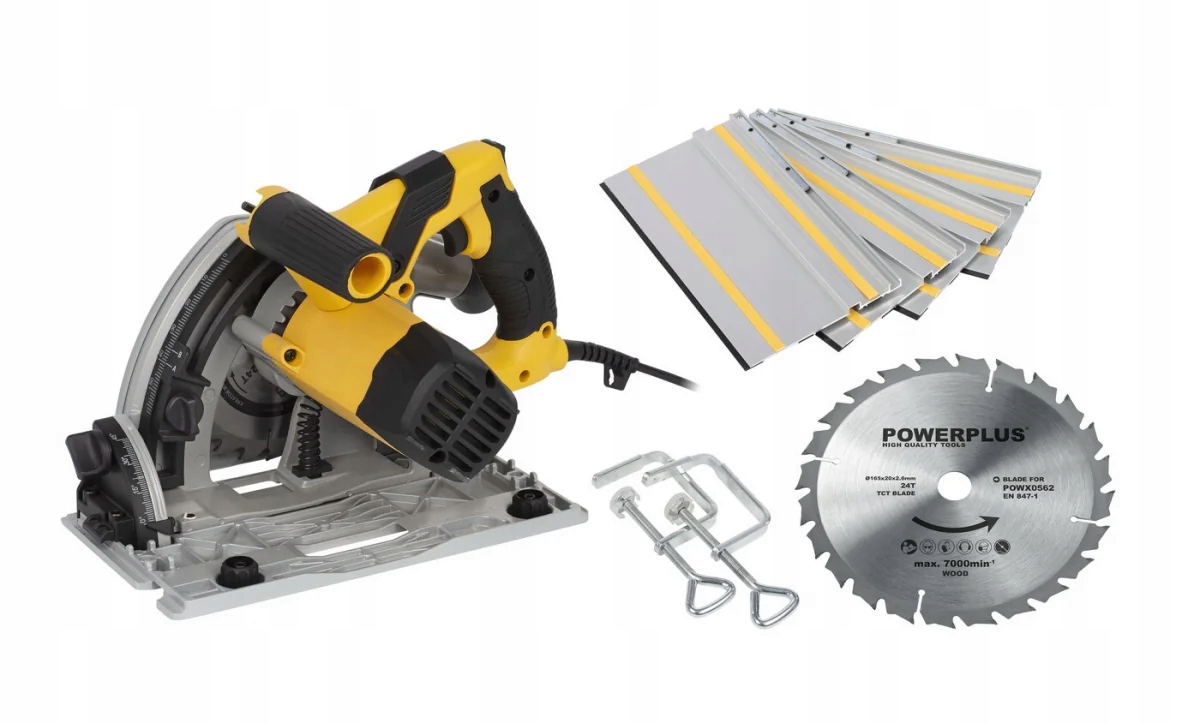 Powerplus POWX0562 Piła zanurzeniowa 1 200W Zestaw