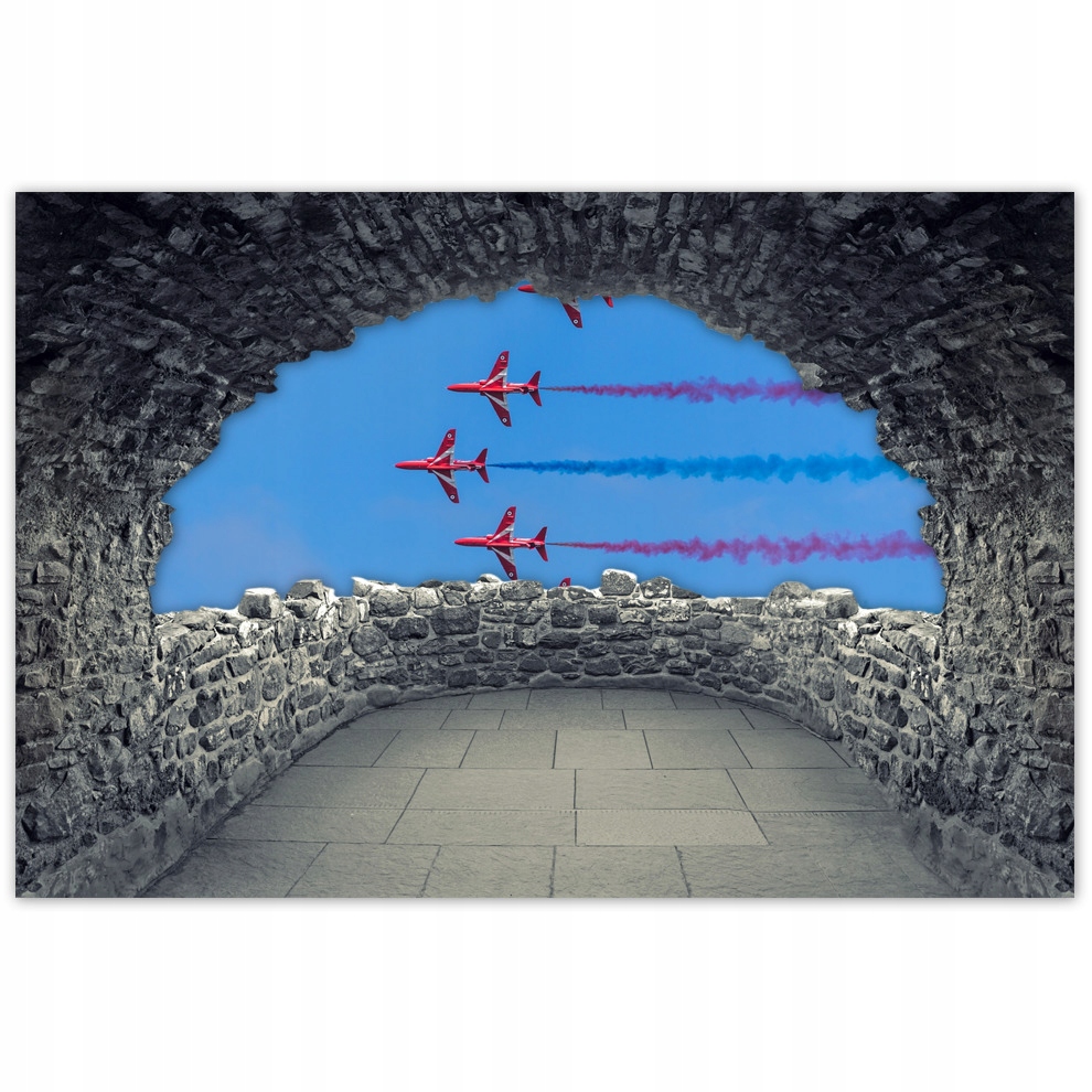 

Naklejki 60x40 Samoloty Pokaz