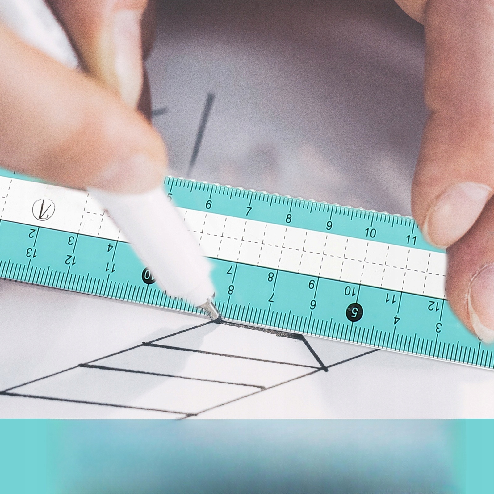 1 ZESTAW WIELOFUNKCYJNEGO ZESTAWU LINIJKI KOMPAS I EAN (GTIN) 4894967880869