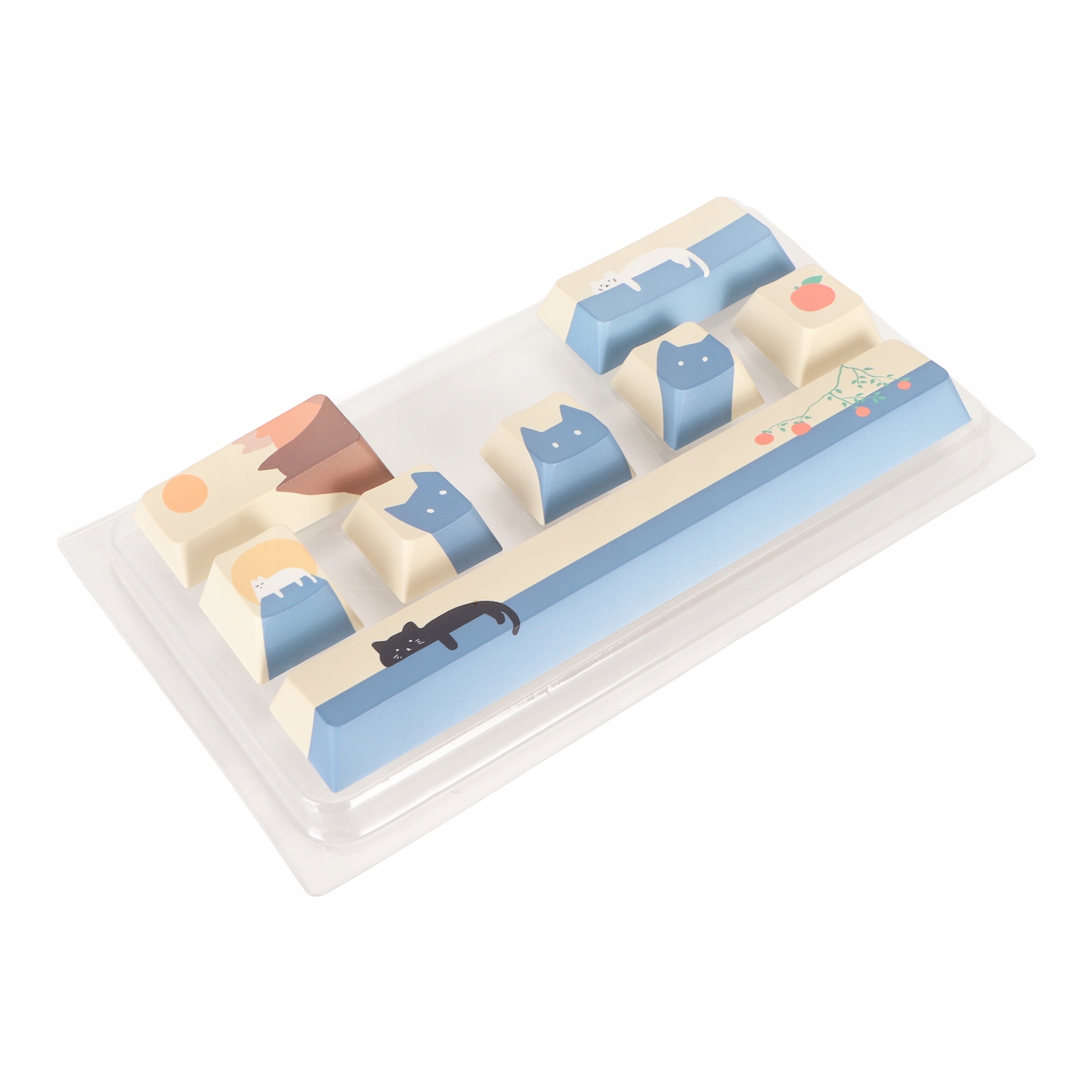 8 klawisze klawiatury Keycaps Przechwytu PBT Sublimation Process 9O