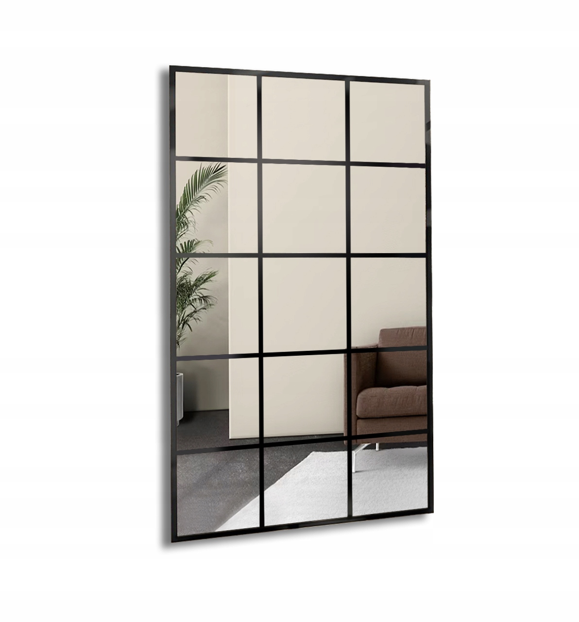 Zrcadlo loftové s příčkami 15 ubytovacích jednotek 151x250