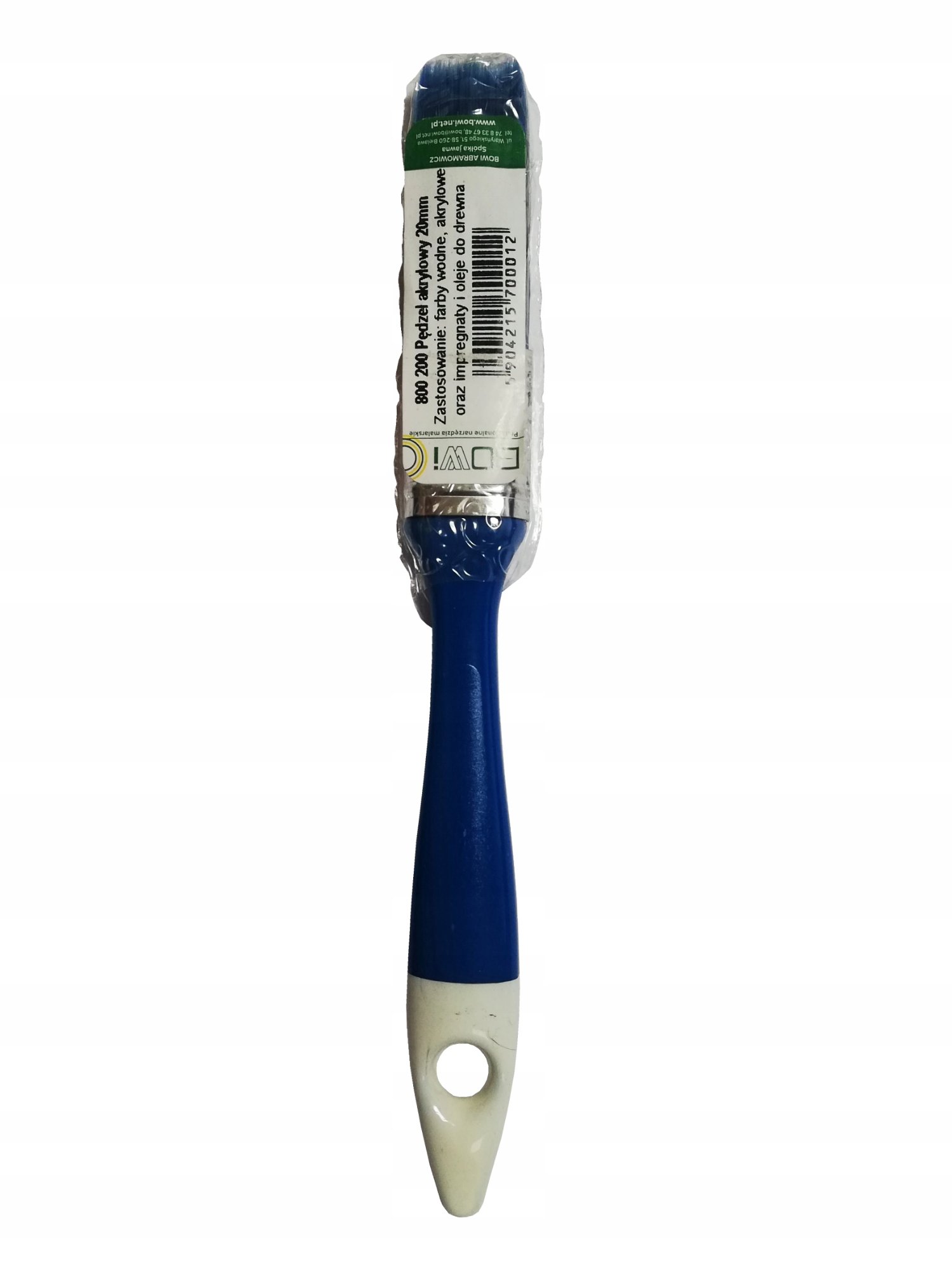 

Pędzel płaski do farb akrylowych 20mm 800 200