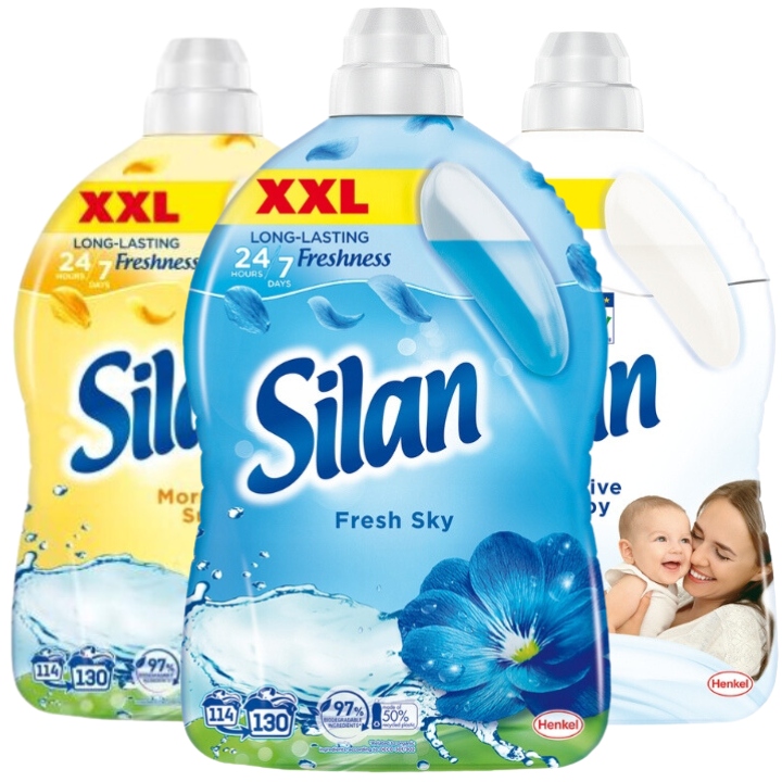 Levně Silan tekutá aviváž MIX 390pr 2,86l x3