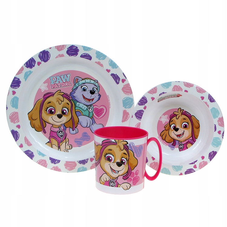 

Zestaw Obiadowy mikrofalówka Psi Patrol (74504)