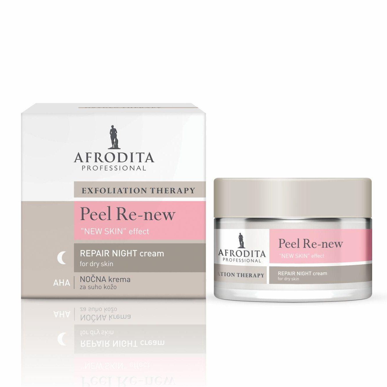 Afrodita Peel Re-New Aha Krem Na Noc Do Skóry Suchej 50ml