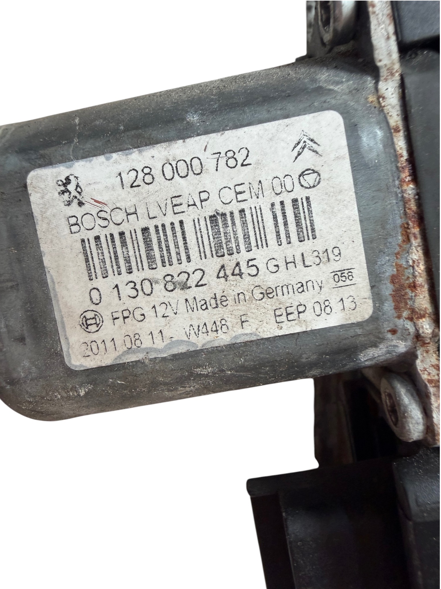 window regulator right front CITROEN C5 III X7 128000782
