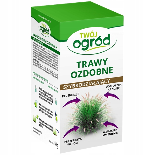 

Nawóz Do Traw Ozdobnych Szybkodziałający 150G