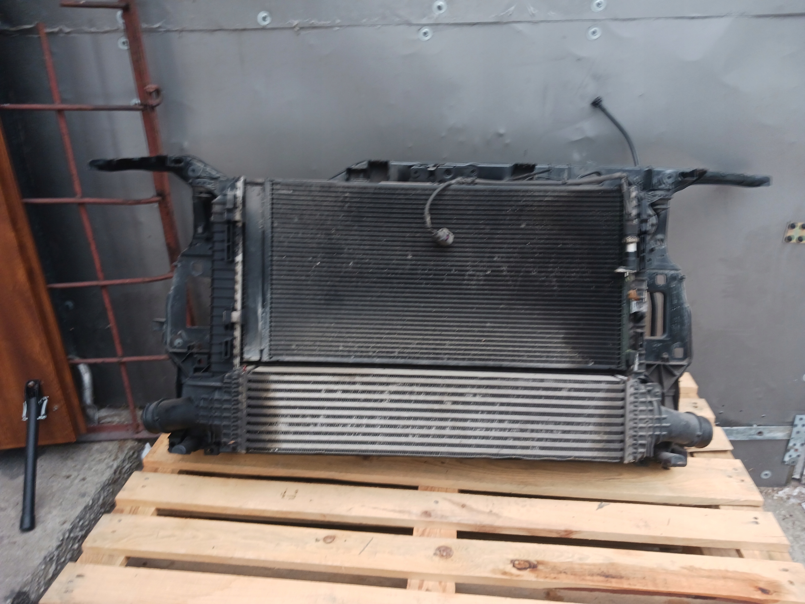 support panel for radiators audi a5 8t przedlift 1.8 TFSI