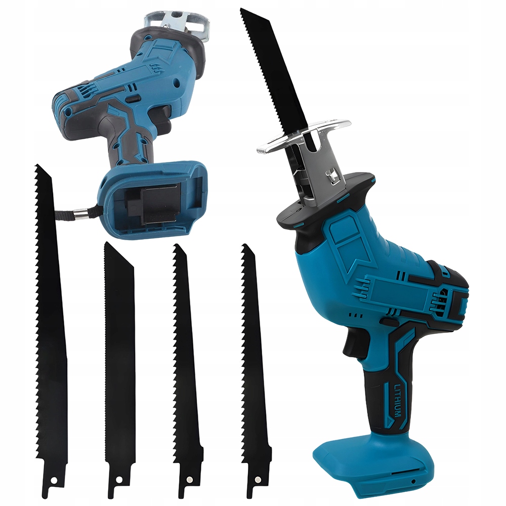 Przecinarka Piła Szablowa Akumulatorowy Mocny Bez Narzędzi Do Metalu Drewna