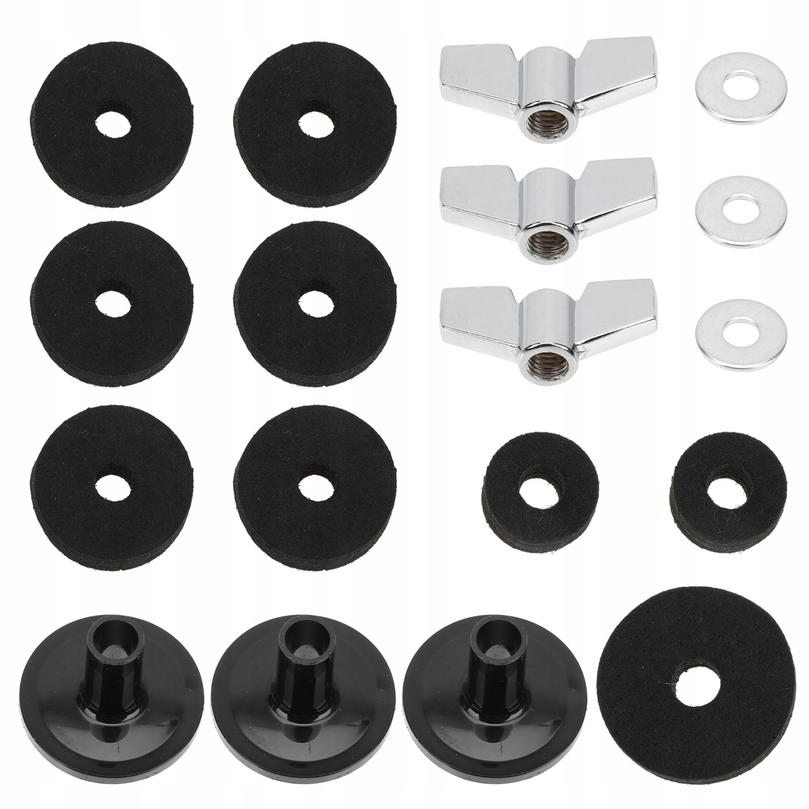 AKCESORIA DO ZESTAWÓW PERKUSYJNYCH AKCESORIA FILCOWE PODKŁADKI POD TALERZE Marka bez marki