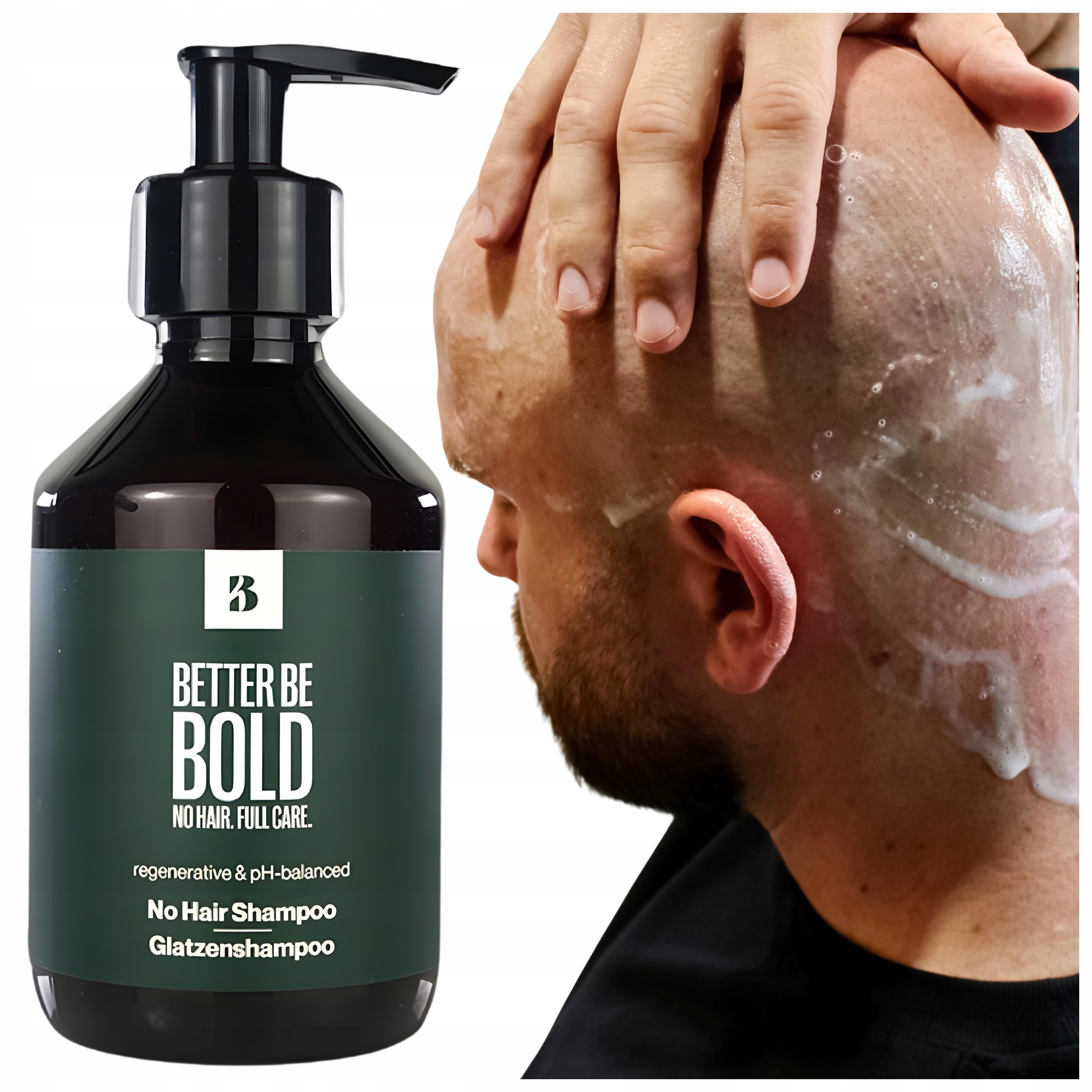 Šampon na plešatou hlavu Better be bold No Hair Shampoo Moisturizing 200 Ml