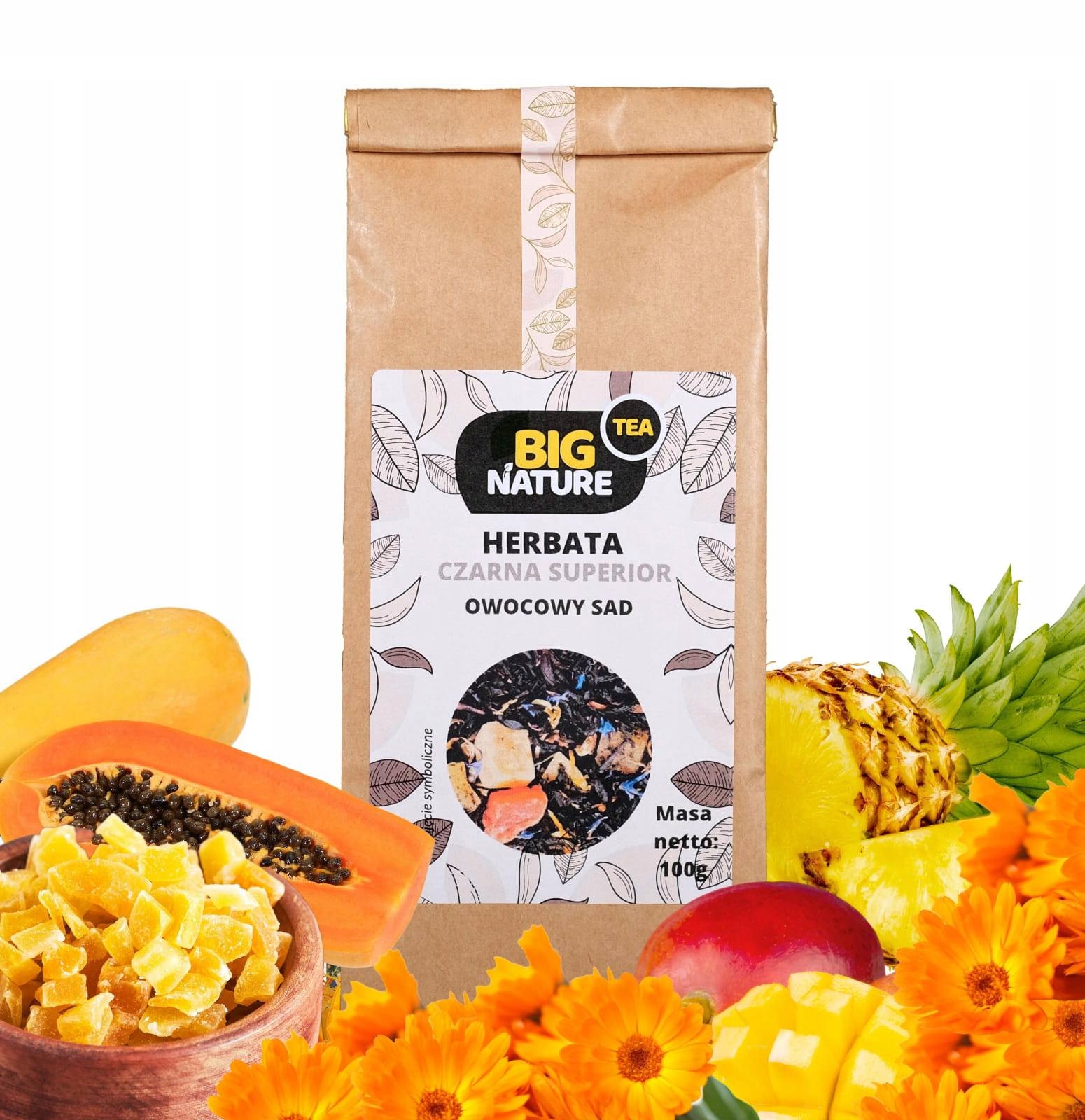 Herbata czarna SUPERIOR OWOCOWY SAD 100g - BIG NATURE — 3