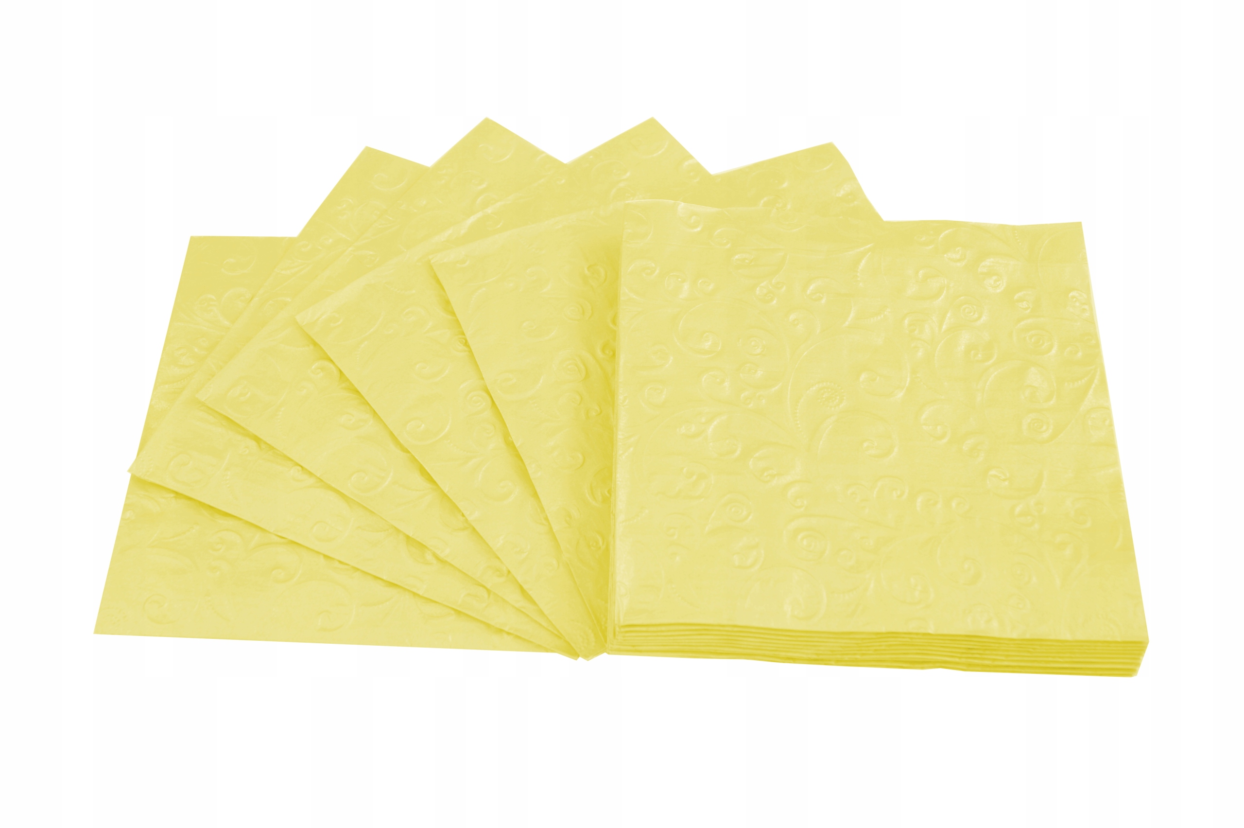 

Serwetki 33x33 z wytłoczeniem kremowe 15 sztuk