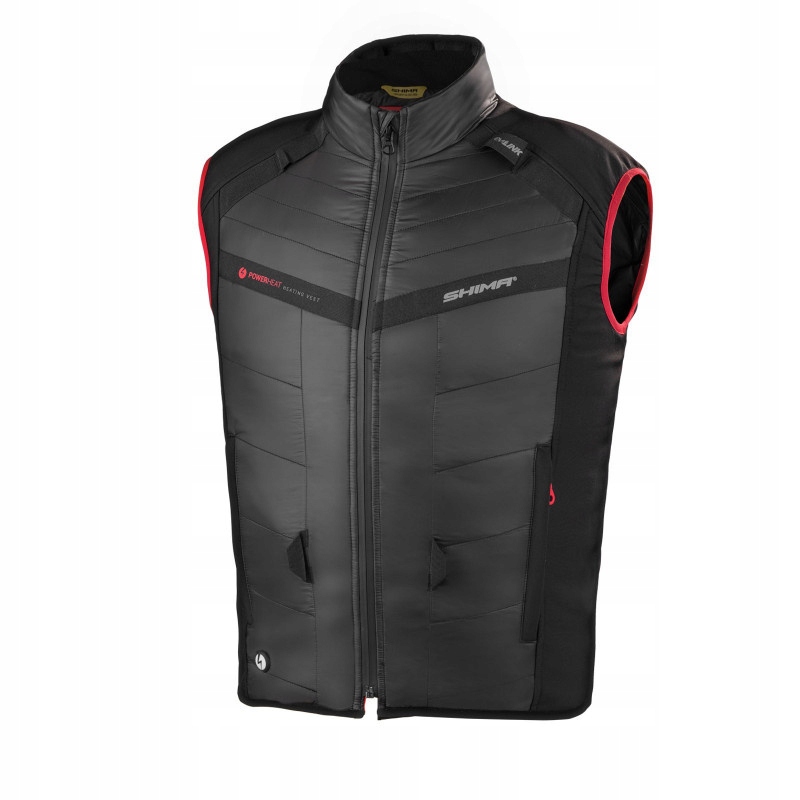 Motocyklová vyhrievaná otepľovacia vesta Shima Powerheat Vest S