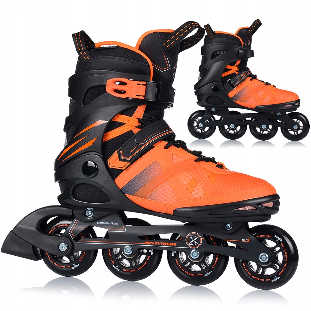 Brusle 2V1 Kolečkové Brusle Pro Mládež Rekreační Kaučuk Pro Dospělé ABEC9 Vel. 42