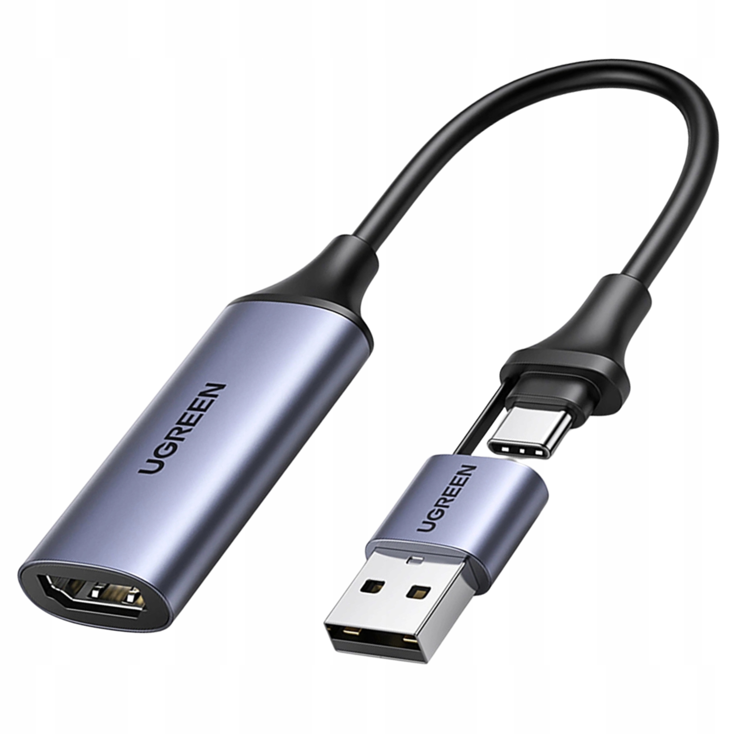 Ugreen Karta Przechwytowania Hdmi Do Komputera Pc PS4 4K 60HZ Usb-c