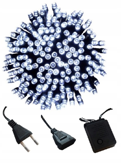 

Lampki Choinkowe 200LED 8 Funkcji Programator IP44