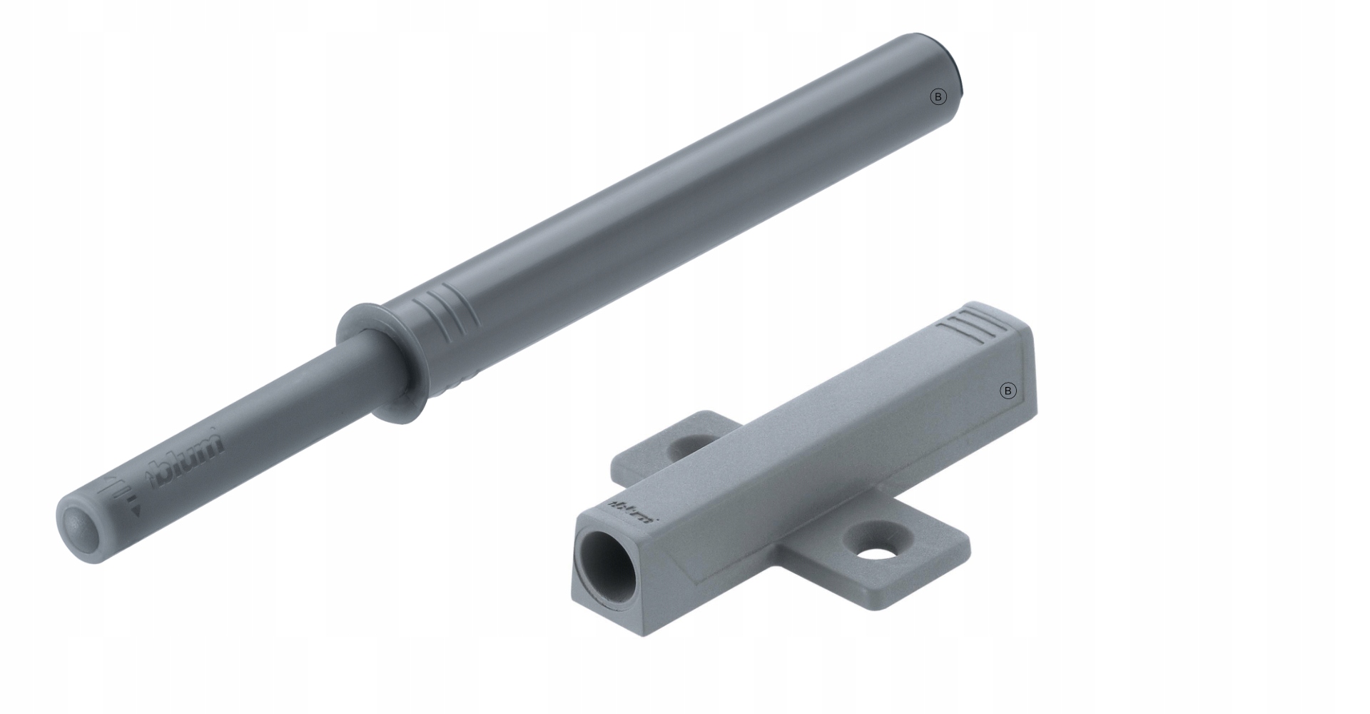 

Zestaw Blum Tip-On 956A1006 adapter długi szary