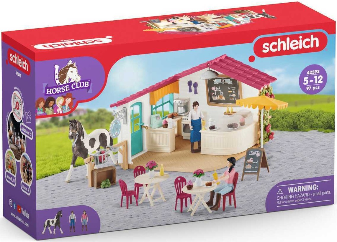 

Schleich 42592 Kawiarnia Dla Jeźdźców Koń Pinto