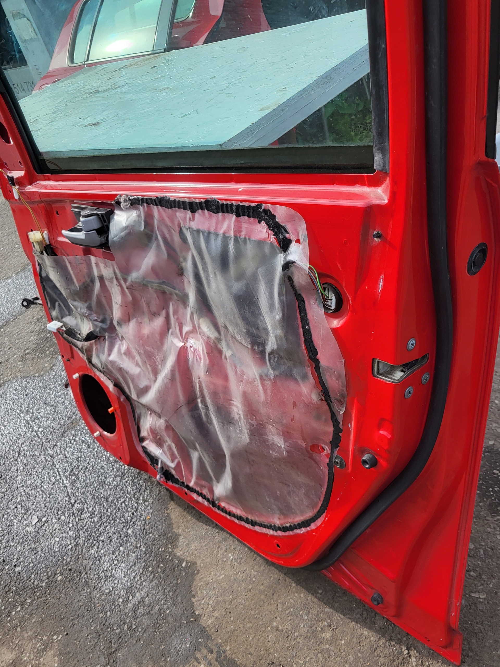 door right front complete window lock handle SUZUKI SWIFT 4 IV MK6 2005r.