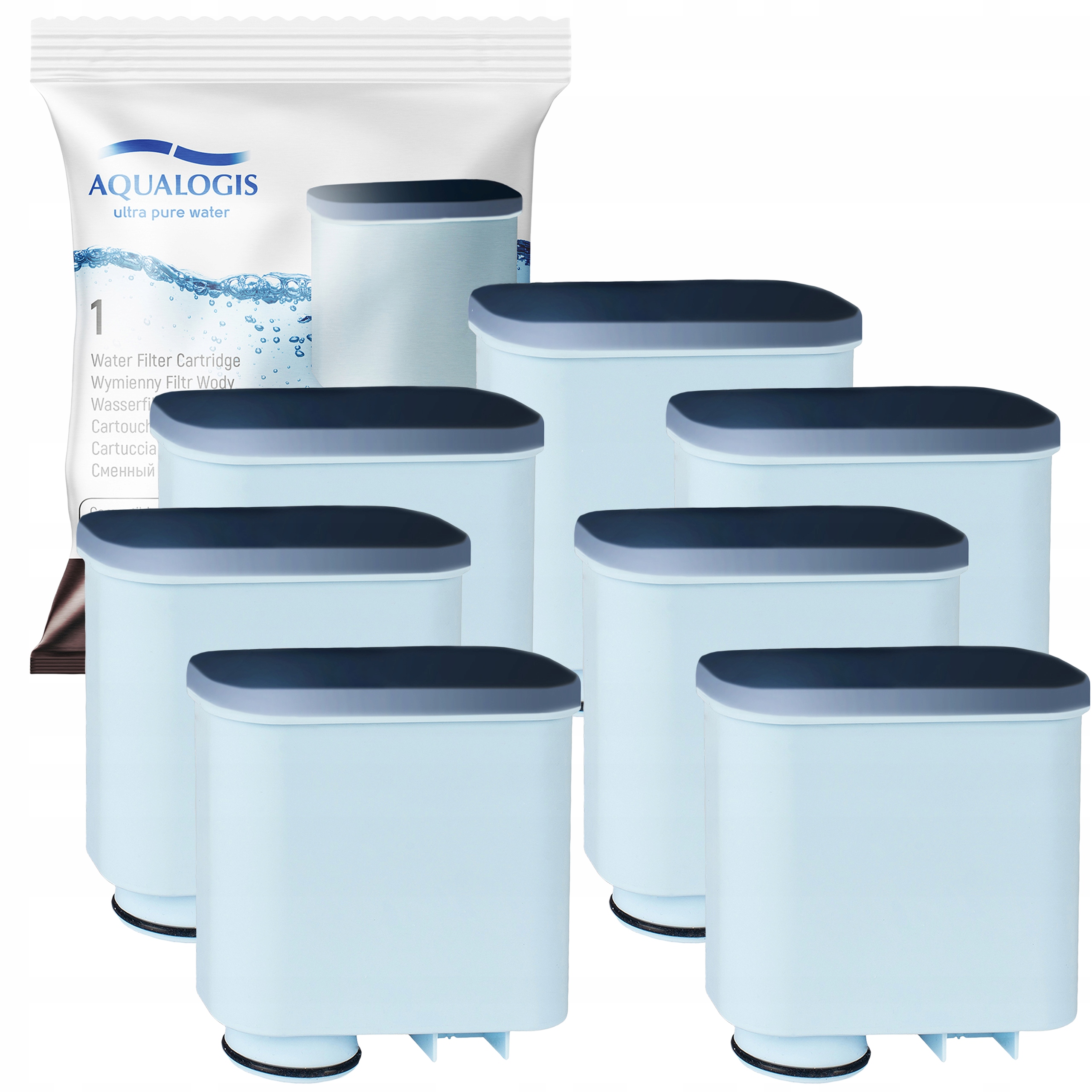 7 x Filtr do kávovaru Saeco Philips LatteGo Latte Go CA6903/00