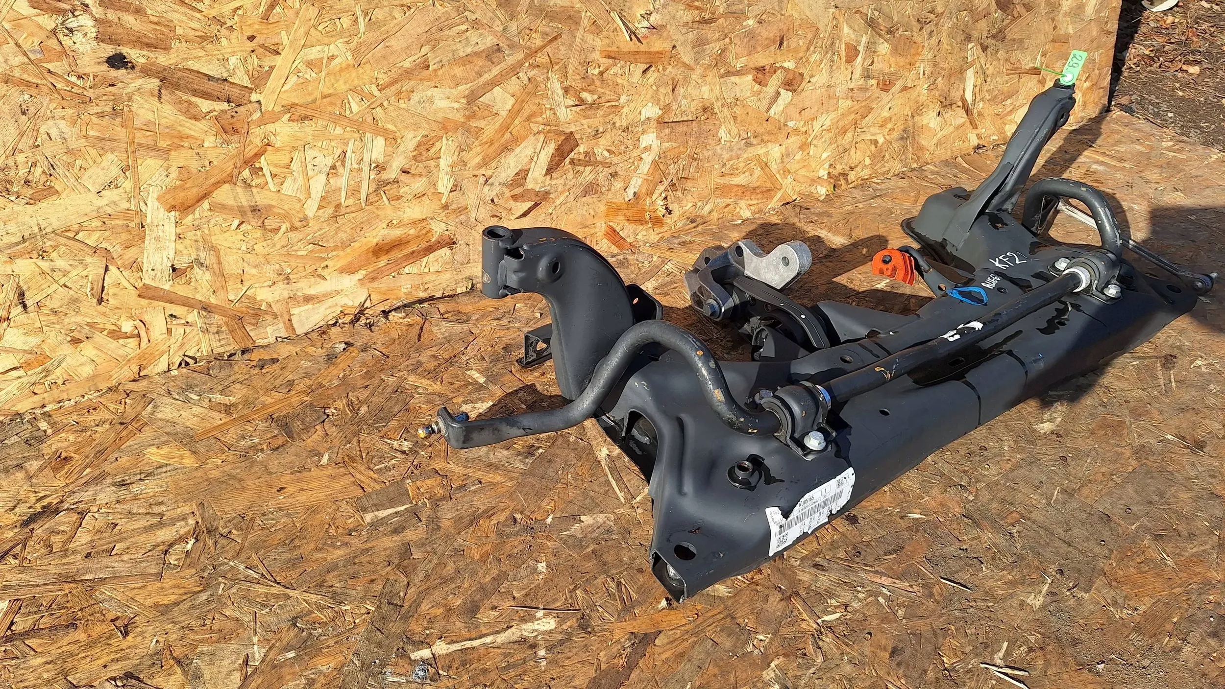 axle beam subframe axle beam front H1BC-5019-AD FORD FIESTA MK8